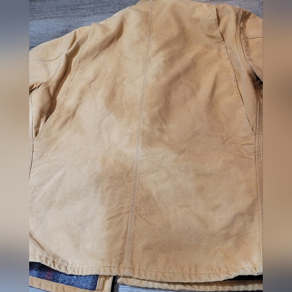 Vintage Carhartt 6BLCT Barn Chore Jacket Coat Blanket Lined 90s USA Made Mens - Picture 5 of 8